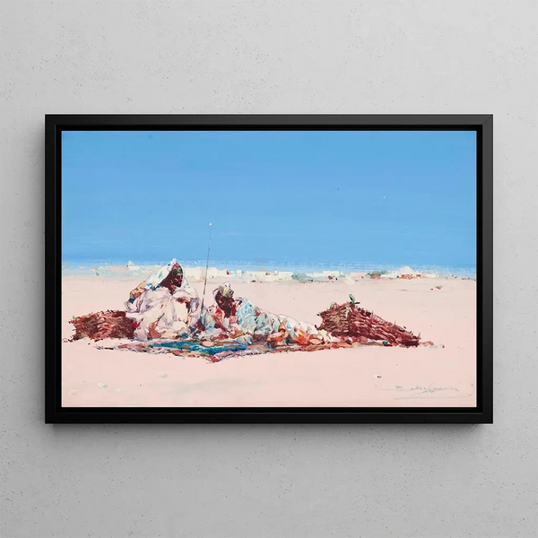 Dudley Hardy - Traders in the desert.webp