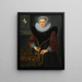 Portret Aefge Gijbland 1581-1625 - Szkoła Holenderska — oprawiony obraz na ścianie