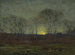 Wschód księżyca - Dwight William Tryon — widok dzieła