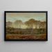Zachód słońca - Dwight William Tryon — oprawiony obraz na ścianie