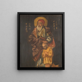 Błogosławieństwo Abrahama - Eduard von Gebhardt — oprawiony obraz na ścianie