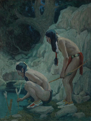 Eanger Irving Couse - Sacred Waters.webp