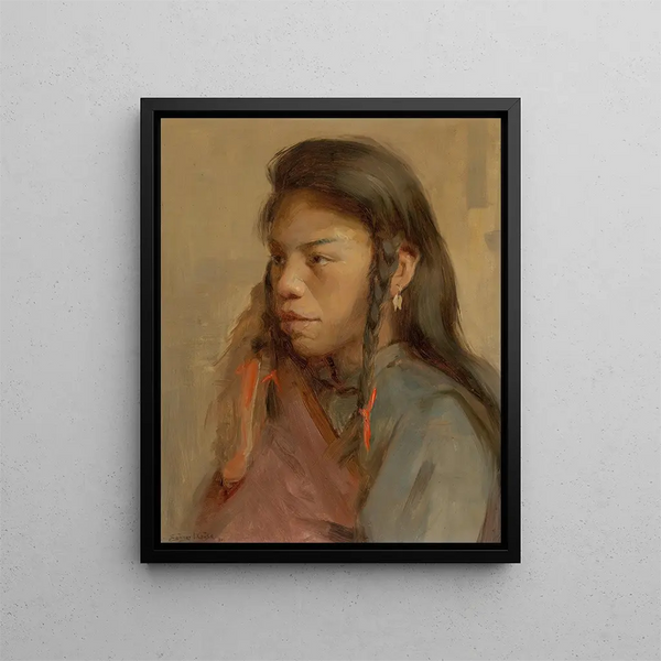 Tapisserie - Eanger Irving Couse — oprawiony obraz na ścianie