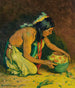 Le potier - Eanger Irving Couse — widok dzieła