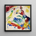 Szkic do Kompozycji II - Wassily Kandinsky — oprawiony obraz na ścianie
