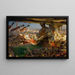 Stradivarius w jego atelier - Edgar Bundy — oprawiony obraz na ścianie