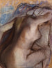 Po kąpieli, kobieta się suszy - Edgar Degas — widok dzieła