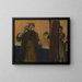 U modistek - Edgar Degas — oprawiony obraz na ścianie