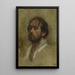 autoportret - Edgar Degas — oprawiony obraz na ścianie