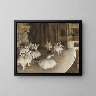 Edgar Degas - Ballet Rehearsal On Stage.webp
