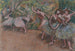 Scena baletowa - Edgar Degas — widok dzieła