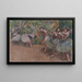 Scena baletowa - Edgar Degas — oprawiony obraz na ścianie