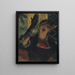 Café Singer - Edgar Degas — oprawiony obraz na ścianie