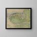Cap Ferrat - Edgar Degas — oprawiony obraz na ścianie