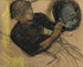 u modystki - Edgar Degas — widok dzieła