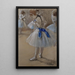 Tancerka - Edgar Degas — oprawiony obraz na ścianie