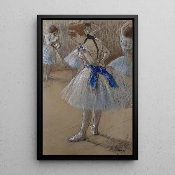 Tancerka - Edgar Degas — oprawiony obraz na ścianie