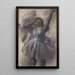 Tancerka rozciągająca się - Edgar Degas — oprawiony obraz na ścianie