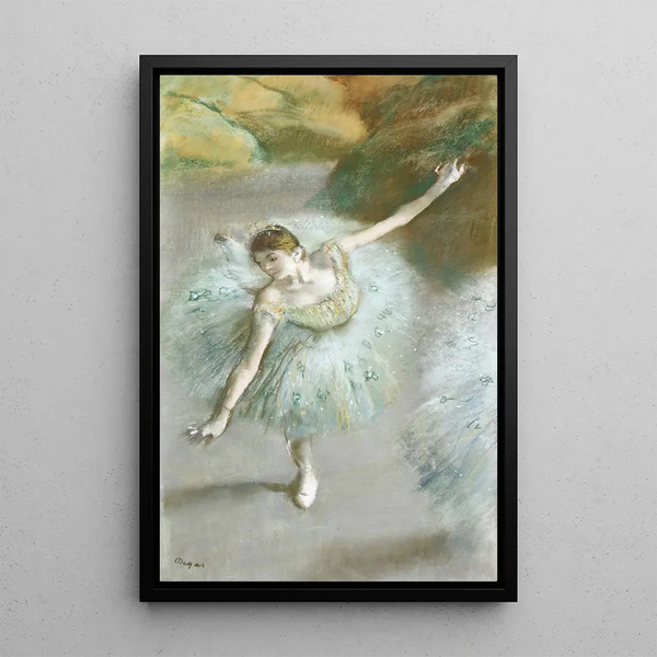 Reprodukcja obrazu Tancerka w zieleni - Edgar Degas