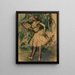 Tancerka z wachlarzem - Edgar Degas — oprawiony obraz na ścianie