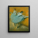 Tancerze przy drążku - Edgar Degas — oprawiony obraz na ścianie