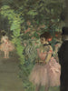 Tancerze za kulisami - Edgar Degas — widok dzieła
