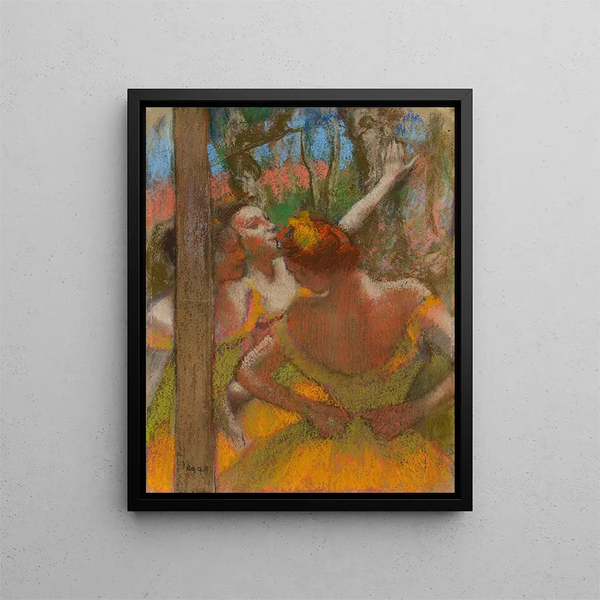 Tancerze - Edgar Degas — oprawiony obraz na ścianie