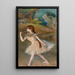 Tancerka - Edgar Degas — oprawiony obraz na ścianie