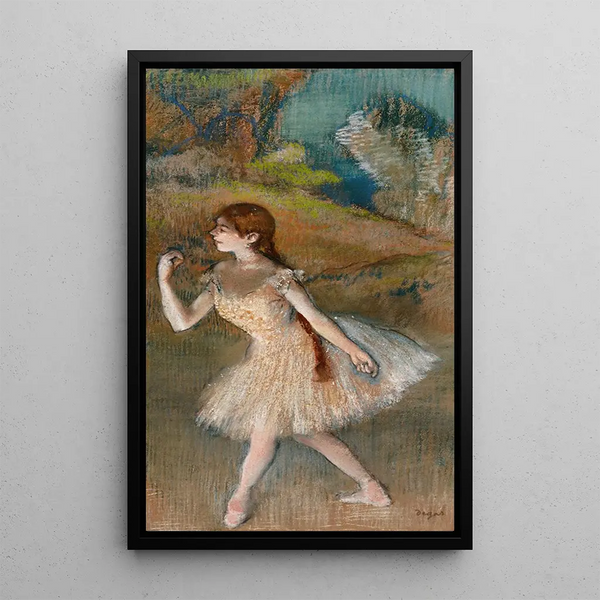 Tancerka - Edgar Degas — oprawiony obraz na ścianie