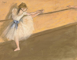 Edgar Degas - Danseuse  la barre.webp