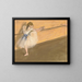 Tancerka przy drążku - Edgar Degas — oprawiony obraz na ścianie