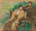 szkic do portretu pana i pani Louis Rouart - Edgar Degas — widok dzieła