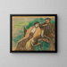 szkic do portretu pana i pani Louis Rouart - Edgar Degas — oprawiony obraz na ścianie