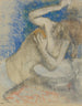 Kobieta przy toalecie - Edgar Degas — widok dzieła