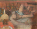 Kobieta naga leżąca - Edgar Degas — widok dzieła