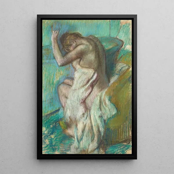 Reprodukcja obrazu Kobieta wycierająca się - Edgar Degas