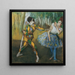 Harlekin i Kolombina - Edgar Degas — oprawiony obraz na ścianie
