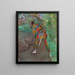 Arlequin - Edgar Degas — oprawiony obraz na ścianie