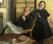 Henri Degas i jego siostra Lucie Degas, wujek i kuzynka artysty - Edgar Degas — widok dzieła