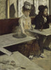 W kawiarni - Edgar Degas — widok dzieła