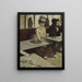 W kawiarni - Edgar Degas — oprawiony obraz na ścianie