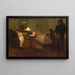 Wnętrze - Edgar Degas — oprawiony obraz na ścianie
