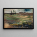 pejzaż z kominami - Edgar Degas — oprawiony obraz na ścianie