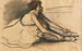 Le Repos de la danseuse - Edgar Degas — widok dzieła