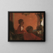 Madame Camus - Edgar Degas — oprawiony obraz na ścianie
