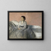 Madame Ren de Gas - Edgar Degas — oprawiony obraz na ścianie