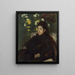 Mademoiselle Malo - Edgar Degas — oprawiony obraz na ścianie