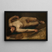 Nu masculin - Edgar Degas — oprawiony obraz na ścianie