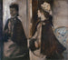 Madame Jeantaud w lustrze - Edgar Degas — widok dzieła