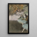 na scenie - Edgar Degas — oprawiony obraz na ścianie